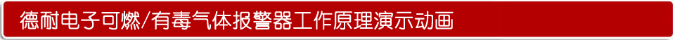 济南德耐电子可燃/有毒气体报警器工作原理演示动画