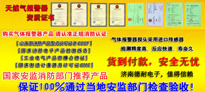 天然气报警器支持货到付款购买
